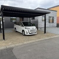 オリジナルカーポート完成