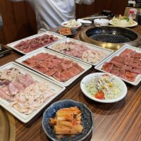 焼肉中